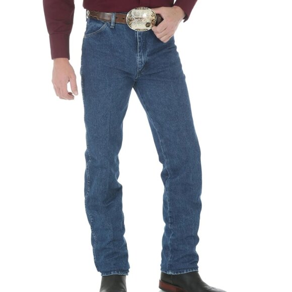 Wrangler Other - Wrangler Mens 34x34 Premium Performance Cowboy Cut Slim Fit Western 36MAVMR